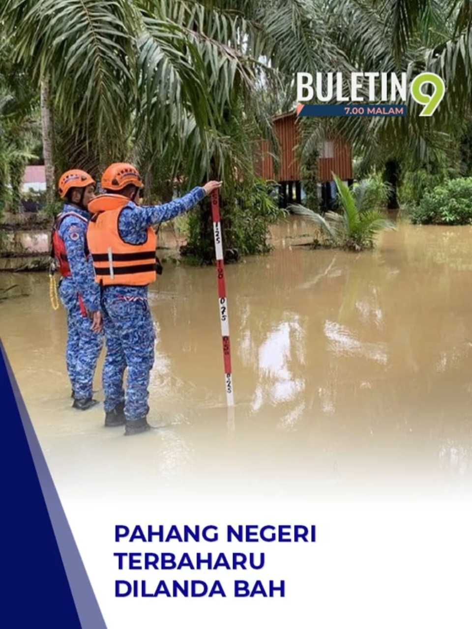 Pahang Pula Dilanda Banjir, Tiga Daerah Terjejas #buletintv9 #tv9 #janjihappy #banjir #kelantan #pahang #core