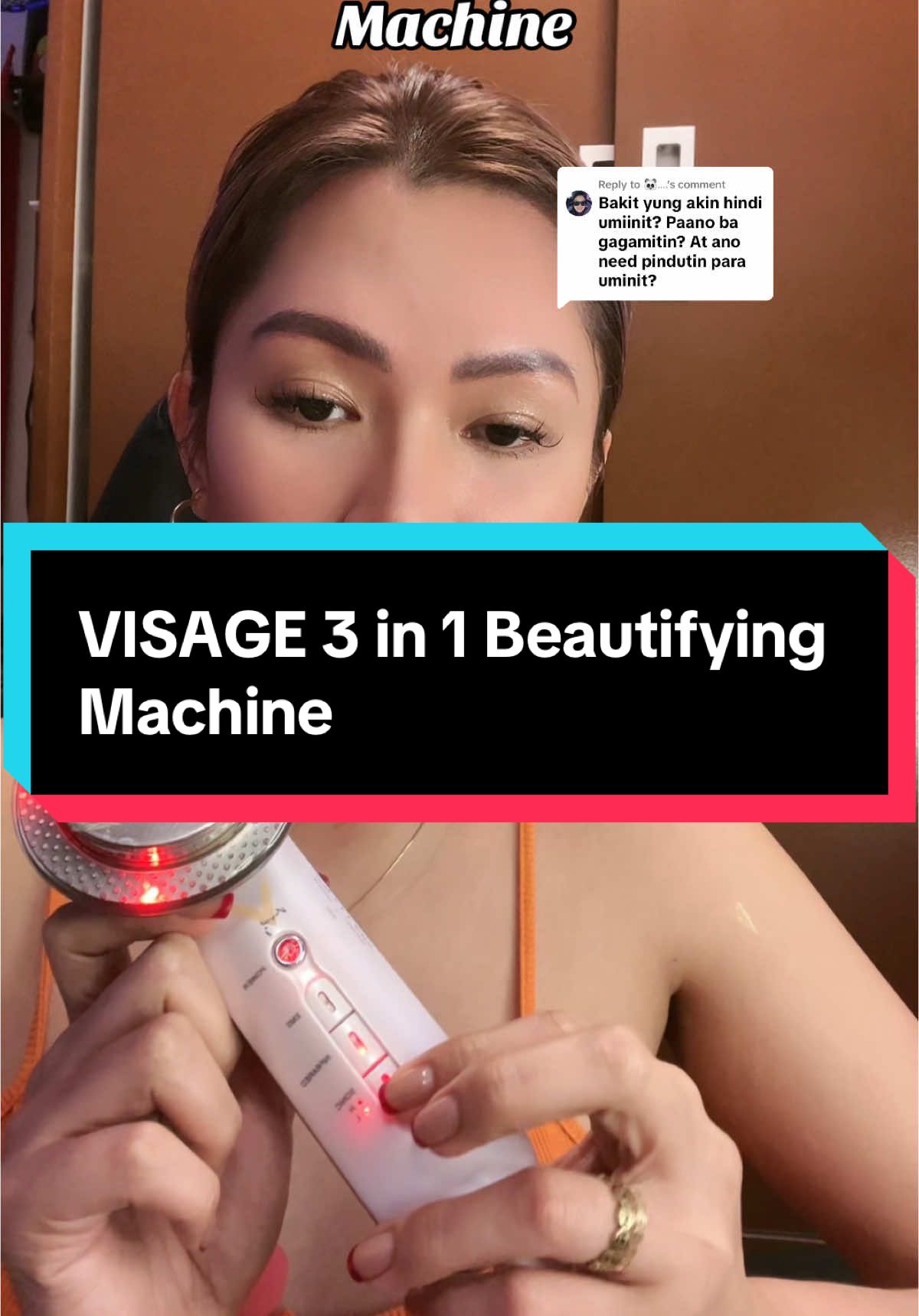 Replying to @🐼…. How to use VISAGE 3 in 1 Beautifying Machine  #visage3in1machine #VISAGE 