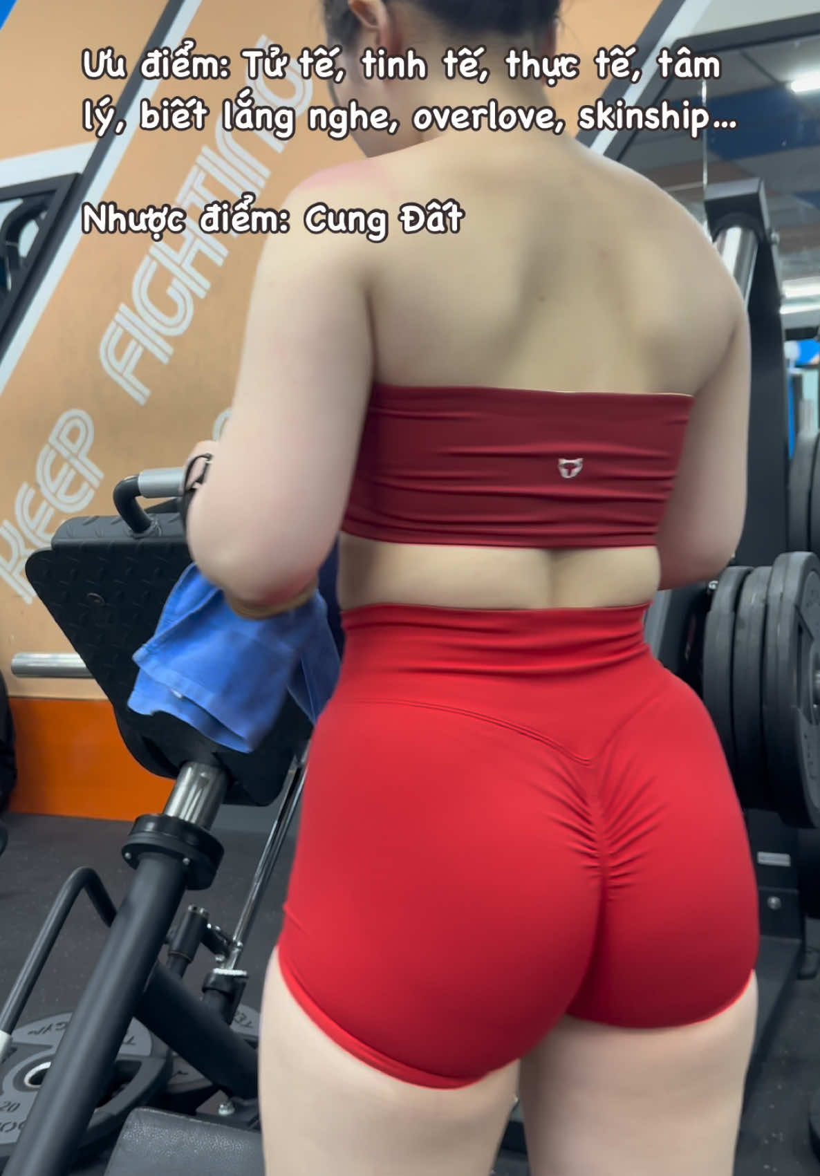 Đố mấy bà tui cung gì 😵‍💫 #pov #fyp #gymmotivation #reels #workout #viral #Fitness #GymTok #xh #legday #cunghoangdao #xunu #gym #gymgirl 