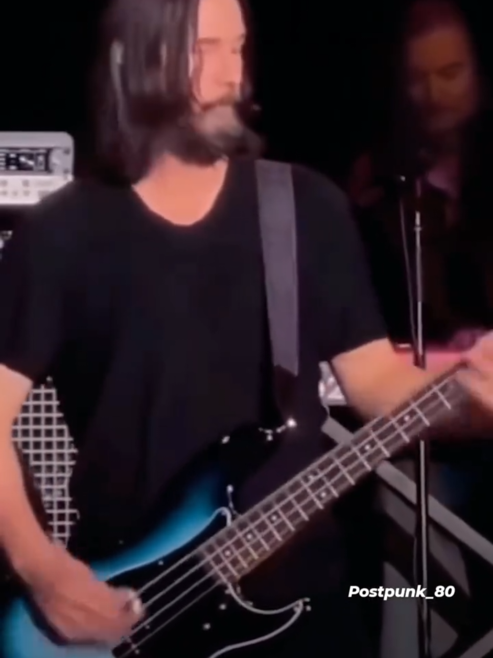 #KeanuReeves Playing The Bass For 