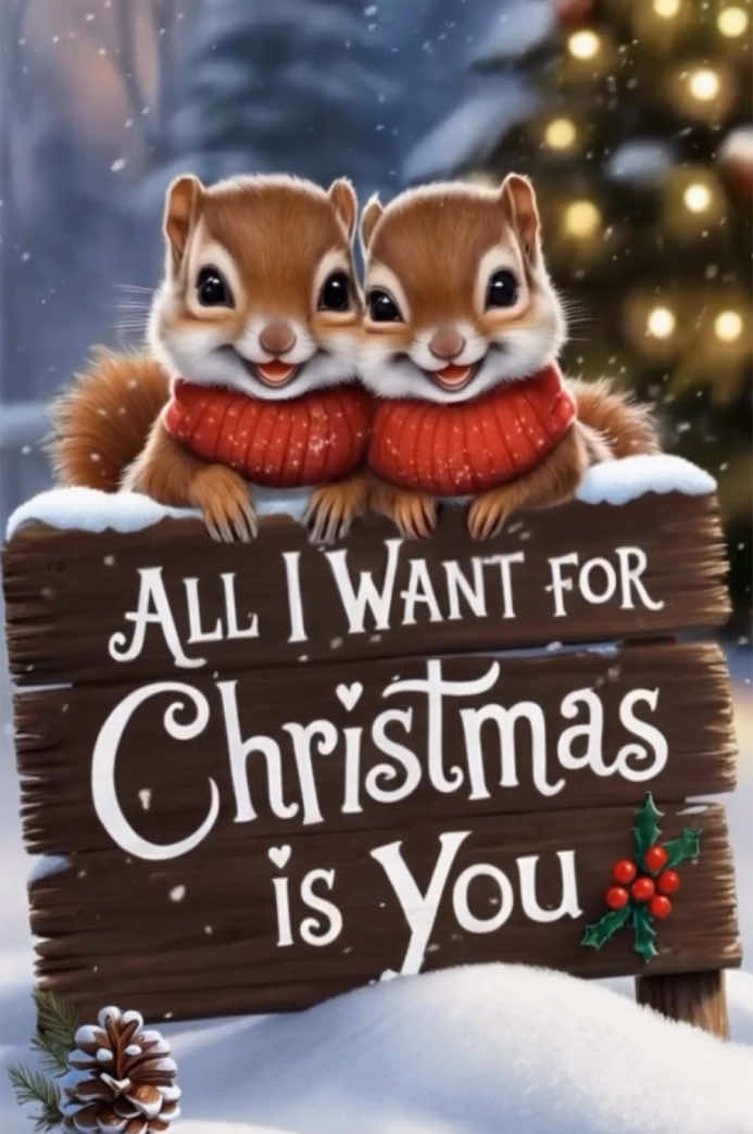 The fluffiest way to say ‘I love you’ this Christmas 🐿️❄️✨  #alliwantforchristmas #alliwantforchristmasisyou #Love #loveyou #iloveyou #lovemessage #tomylove #spreadlove #cute #socute #cuteanimals #adorable #cutenessoverload #cuteanimalsoftiktok #christmas #christmastiktok #merrychristmas #merryxmas #christmaslove #couplestiktok #christmas2024 #sendlove #alliwantisyou  #loveisintheair #loveisallaround #luv #luvyou #cuddle #cuddletime #coupletok 