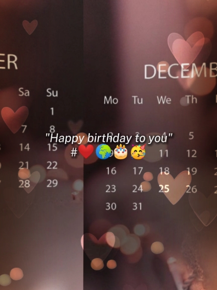 December Born People's Birthday Month 