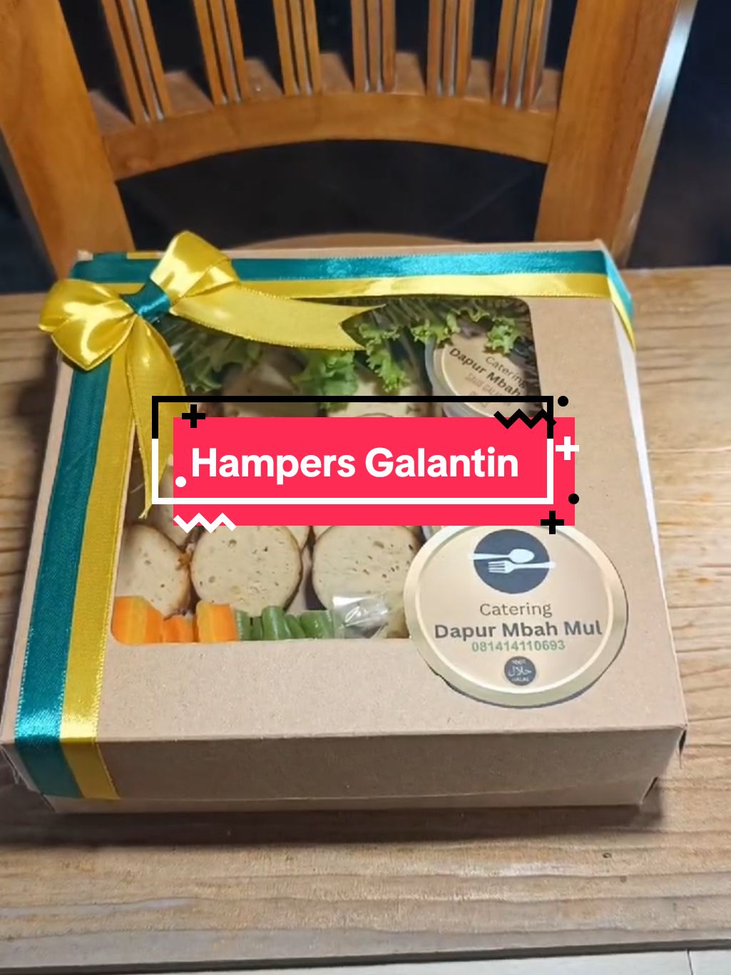 Hampers Galantin  cocok banget dijadikan hampers untuk kerabat dan sanak saudara #galantin #hampers #sedati #sidoarjo #sidoarjo24jam #umkmsidoarjo 