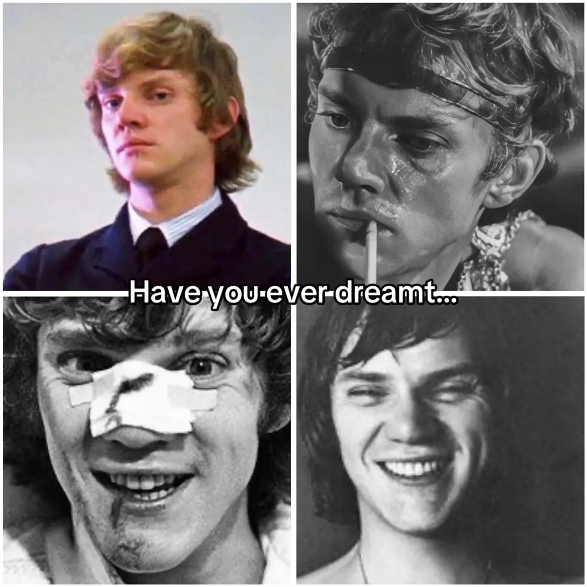 younger, more beautiful, more perfect || #malcolmmcdowell #evanpeters #doppelgänger #lookalike #fyp 