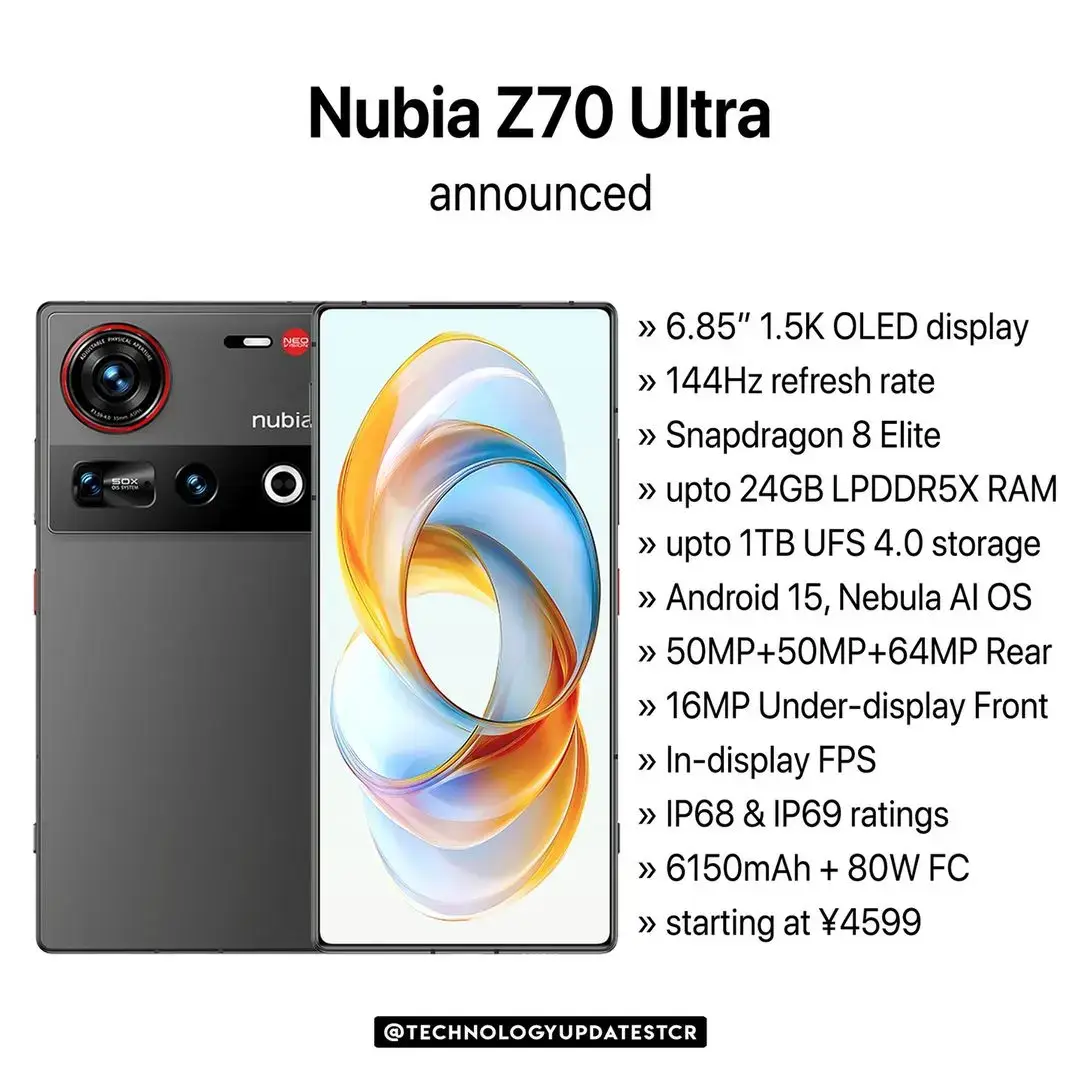 #NubiaZ70ultra #redmagic10proplus #asusrog9pro #iqooneo10pro #huaweimate70Ultra #realmeGT7pro #vivos20pro #oppofindx8pro #redmik80pro #opporeno13pro #realmev60pro #honorx9c #iqoo13  #realmenarzo70ultra #vivox200pro #itels25ultra #foryou #mobilereelmaster 