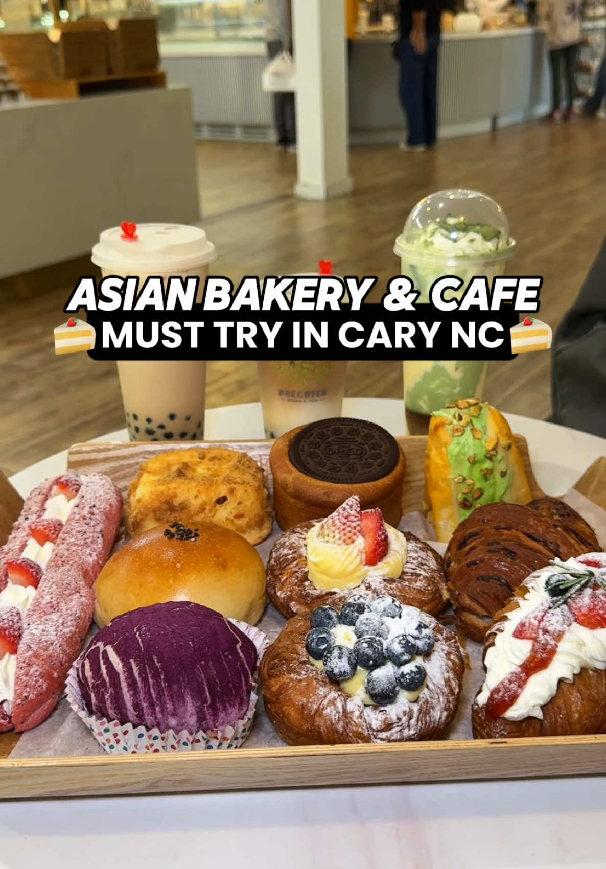 🍵✨ @brecotea_cary is an Asian-style bakery that’s THE SPOT for unique pastries, boba drinks, and treats that are almost too pretty to eat (but trust me, you’ll want to!). From matcha sweet potato buns and chicken curry donuts to creamy avocado tea, there’s so much fusion of tradition and innovation. Their baked goods are made with high-grade flour imported from Japan, and you can taste the quality in every layer. And don’t even get me started on their Boba Brown Sugar Milk Paradise! 🧋💫 The vibe? Absolutely stunning. The display? Like a pastry wonderland. The flavors? Unforgettable. Go for the edible dessert pot and thank me later! 🍰 Who’s ready to join the Brecotea lifestyle? 📌SAVE this post as a reminder 📬SHARE it with a friend you want to go with 👉FOLLOW @zackaryeats for more NC recommendations 📍 @brecotea_cary  @brecotea  (1144 Kildaire Farm Rd, Cary, NC 27511) . . . . . #Foodie #foodblogger #foodstagram #foodoftheday #northcarolina #nc #northcarolinafood #northcarolinaeats #ncfood #ncfoodies #raleigh #raleighnc #raleigheats #raleighfood #raleighfoodies #raleighfoodpics #yelptriangle #explorepage #fyp #foryoupage #foryoufood #explorefood #zackaryeats @brecoteaofficial 