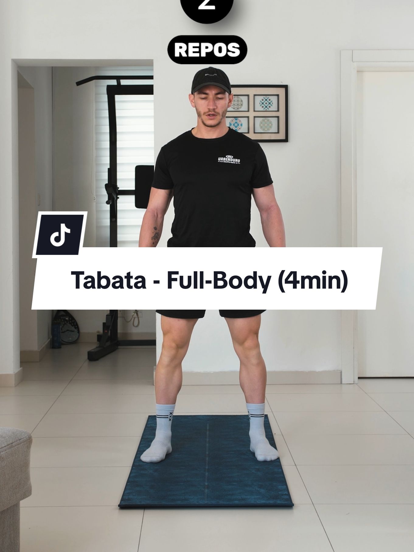 ⚡ À toi de jouer ! Dis-moi en commentaire comment tu as trouvé ce workout 💪🏽 🔁 Pense à le partager à un ami ! #tabataworkout #sportalamaison #entrainementalamaison #renforcementmusculaire 