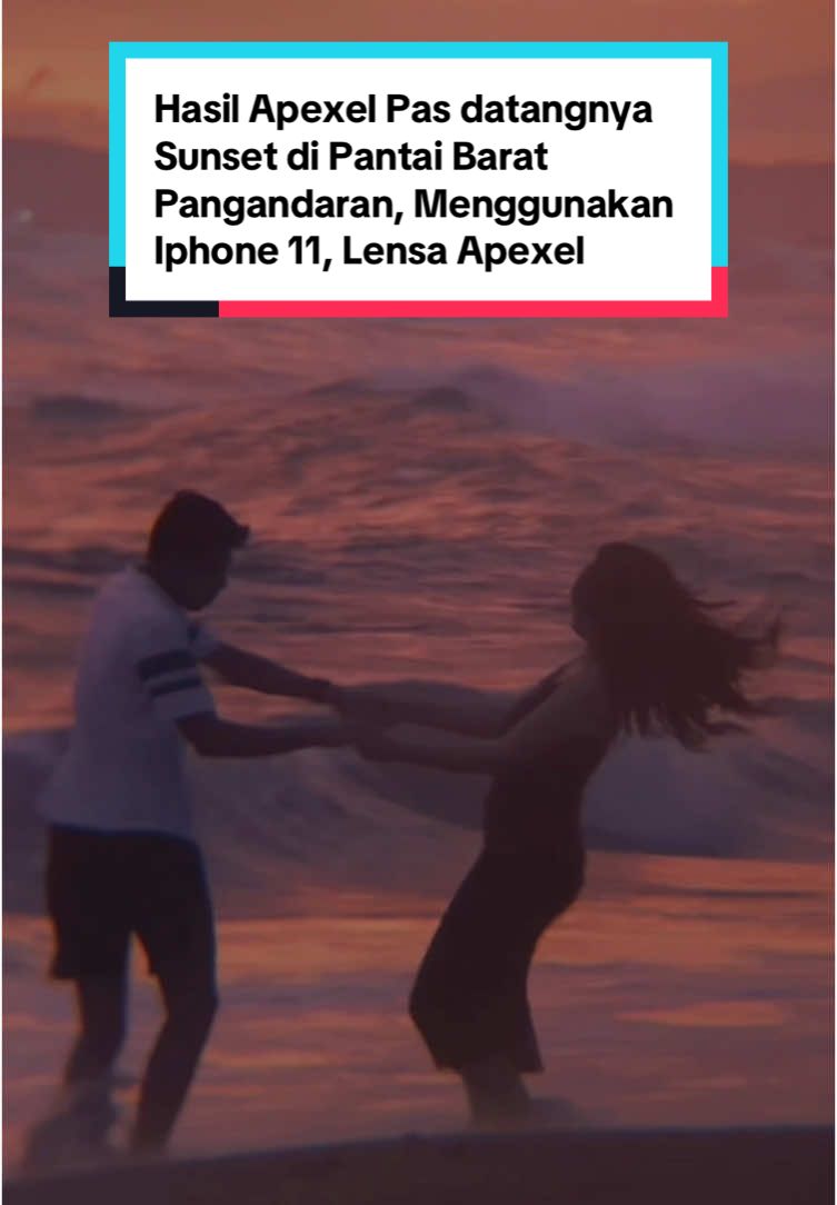 Hasil Apexel Pas datangnya Sunset di Pantai Barat Pangandaran, Menggunakan Iphone 11, Lensa Apexel, di Video, Foto, Kirim Mentahan, dan Editkan #sunset #percintaan #apexel28xzoom #bucin  #india  #apexel  #videoviral  #rifkipangandaran  #tentangpangandaran  #follow  #like  #cantik  #Bandung  #pangandaran  #fypシ゚viral  #fypage 