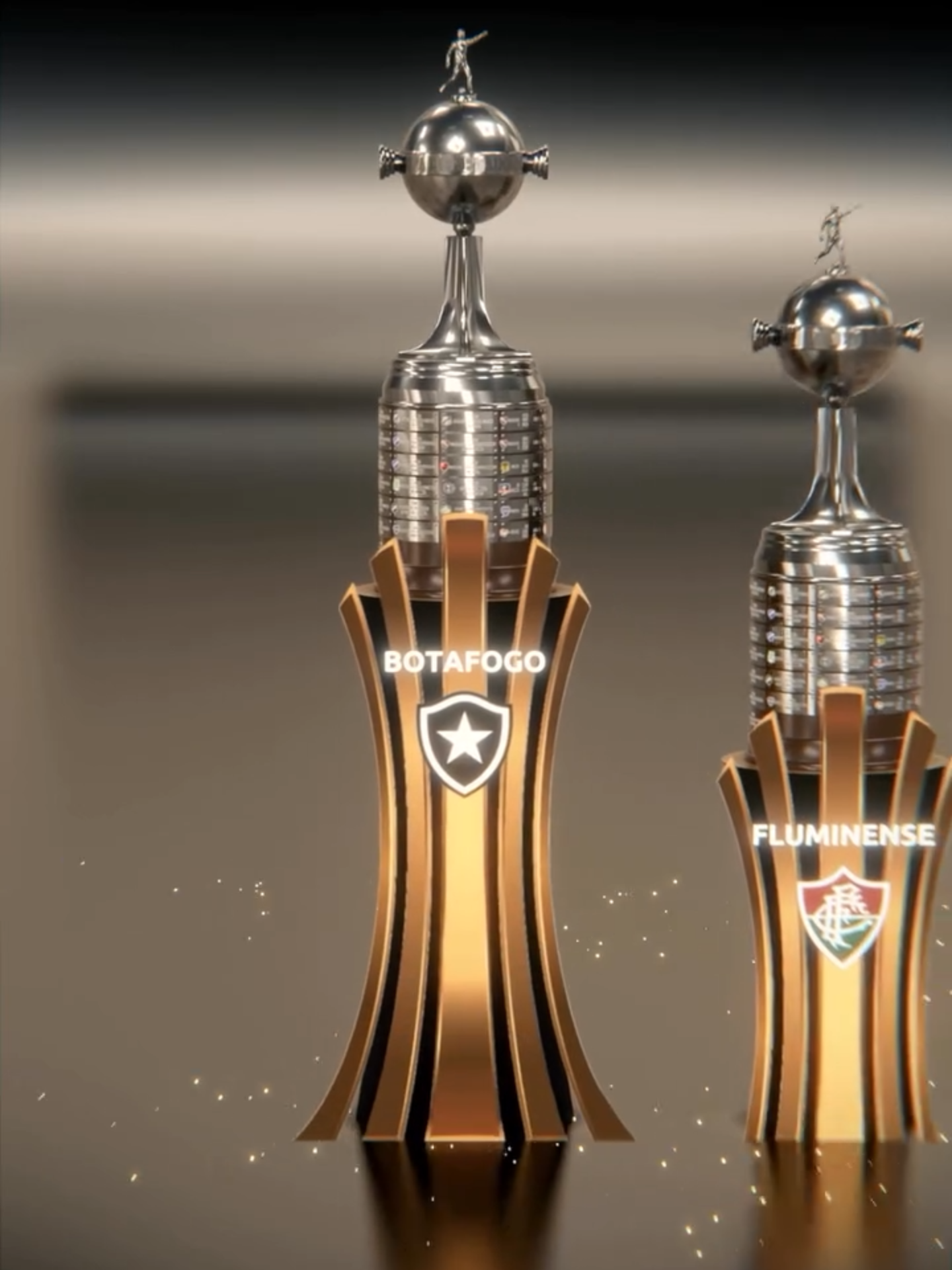 Lista atualizada: o @botafogo também tem uma taça da Libertadores pra chamar de sua. #libertadores #ge #botafogo  🎥 Conmebol Libertadores