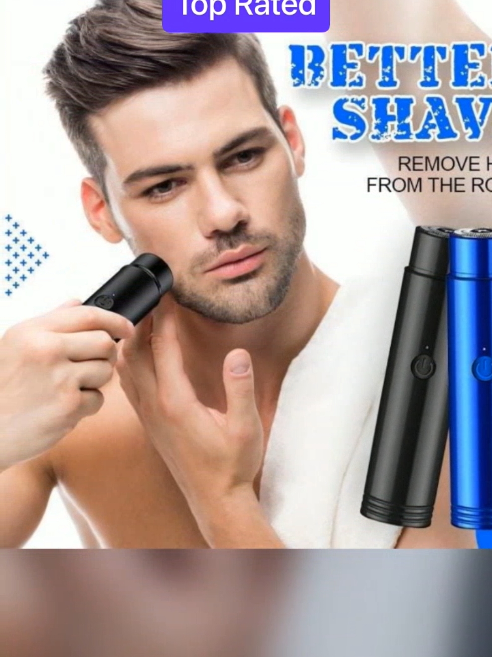 New Mini Portable Electric Shaver For Men Rechargeable Portable Electric Razor Beard Knife USB Charging Men's Shavers Only ₱159.00!