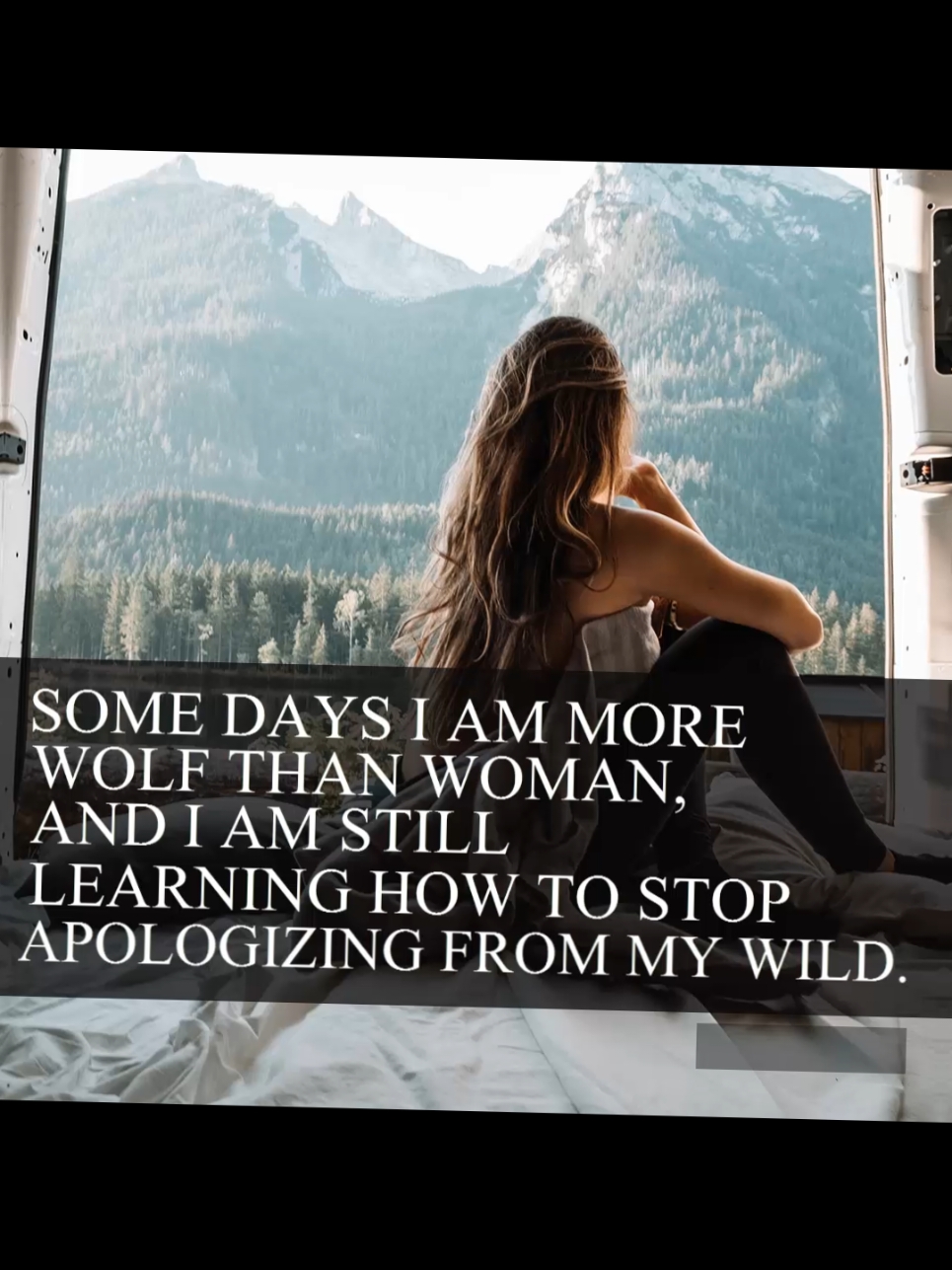 Always a mama wolf 🐺 wild and free!✨️ #glowtobedifferent #wolfmamas #motherhood #goddessenergy #WomenOfTikTok #womenempowerment #soulguidance #loveyourself #onelifeliveit #selflovejourney #selfimprovement #happiness 