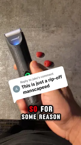 Replying to @jake  Guys, someone on Tiktok has made a mistake!🤯 #electrictrimmer #mensgrooming #tiktokmademebuyit #fyp #tiktok #electricshaver #