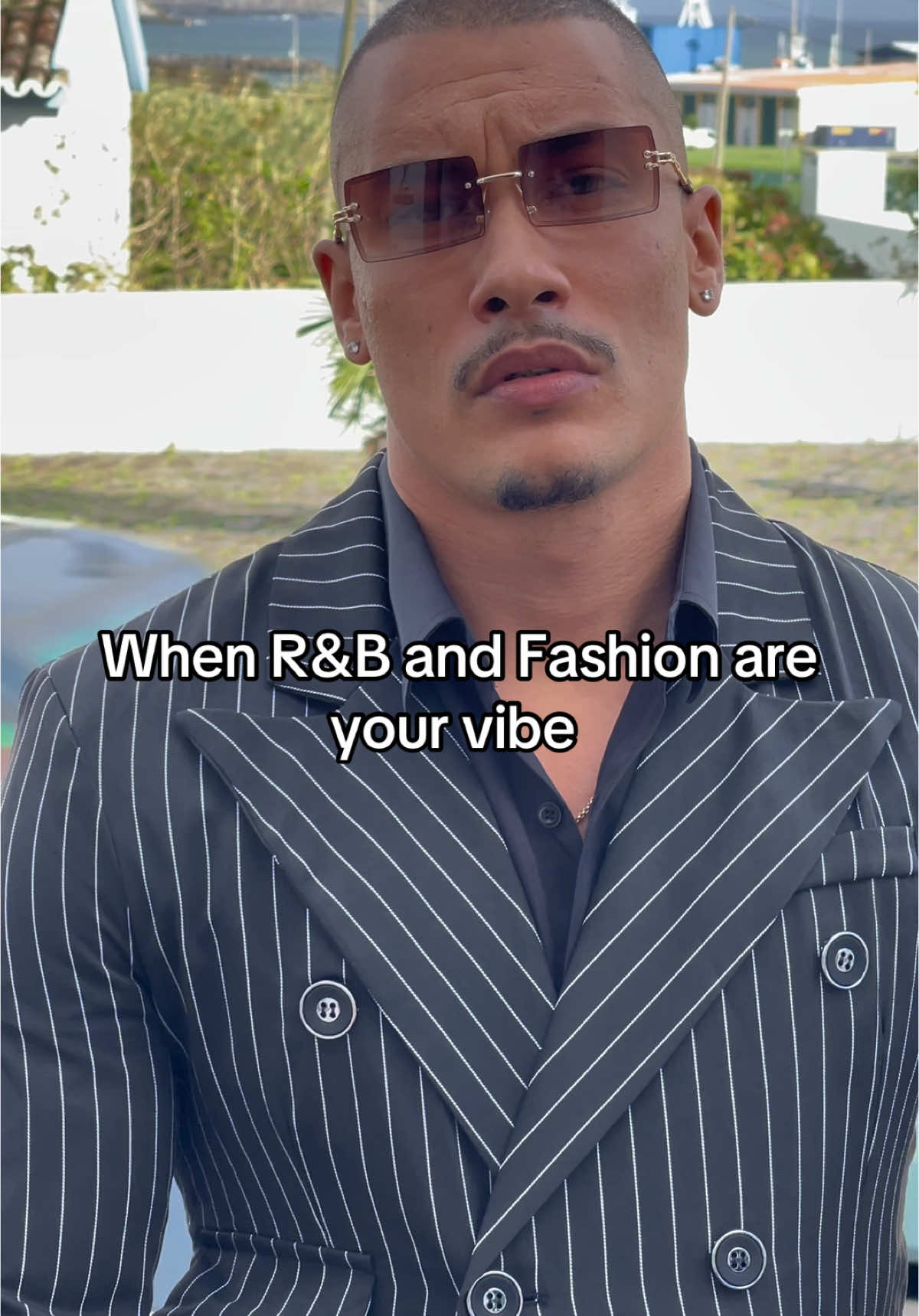 But take my clothes off while we listen to R&B #rnb #fashion #fyp 