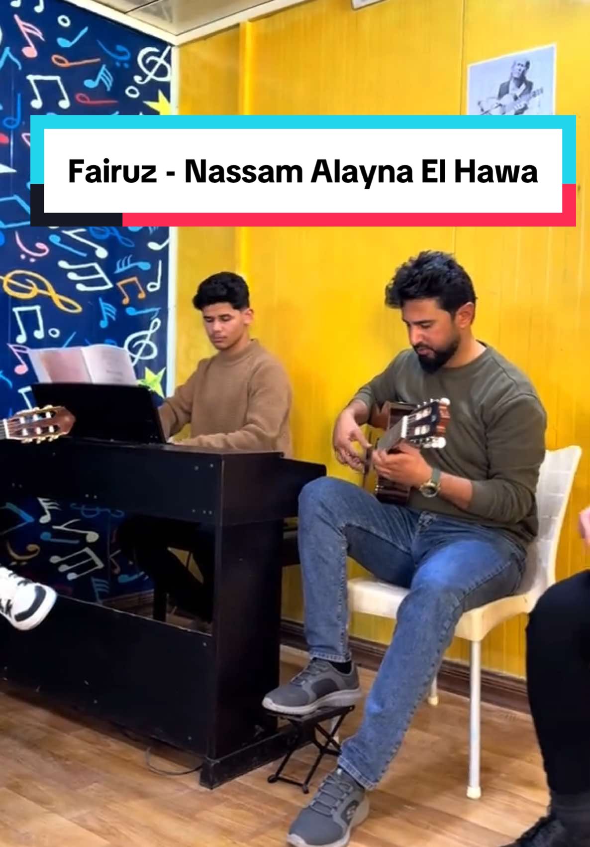 The best #musicgroup  Today we played  Guitar with Rhythm  and Piano Ala  the song by : Fairuz - Nassam Alayna El Hawa #guitar #arabic #arabicsong #duhok #erbil_iraq #sulimany #duhok #natoslo #sohf #music #musica #dyarbakir #istambul #turkya #zaxo #germany- #iraq #bagdad #shingal #shingali74 #swiden  #دهوك_زاخو_سليماني_ئاكري_ئاميدى_هولير #دهوك_زاخو_سليماني_ئاكري_تاميدى_هولير #zaxo_duhok_hewler_slemani_hawle 