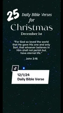 John 3:16 is one of the most well-known verses in the Bible, and it states: 