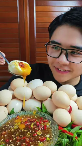Trứng lòng đào các bác ạ 😁 #duyethayan #trending #fyp #mukbang #asmr #xuhuong #trunglongdao 