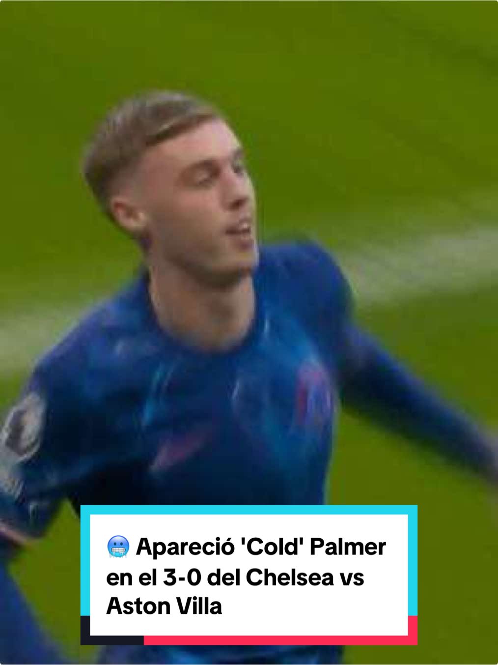 🥶 ¡NO PODÍA FALTAR 'COLD' PALMER EN PRIMER PLANO! 💥 Palmer dispara al ángulo superior izquierdo con un maravilloso bombazo desde fuera del área 🔵 Chelsea 3-0 Aston Villa 🟣 #LigaPremierTD #chelsea #colepalmer #astonvilla #premierleague #futbol #fyp