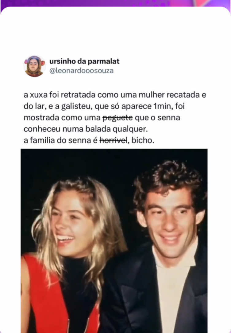 A série do Senna na Netflix tem uma qualidade absurda, mas esse ponto da história tá intrigando quem assistiu. O que você achou? 🏁🏎️ | #ayrtonsenna #senna #adrianegalisteu #galisteu #netflix #netflixbrasil #seriado #formula1 