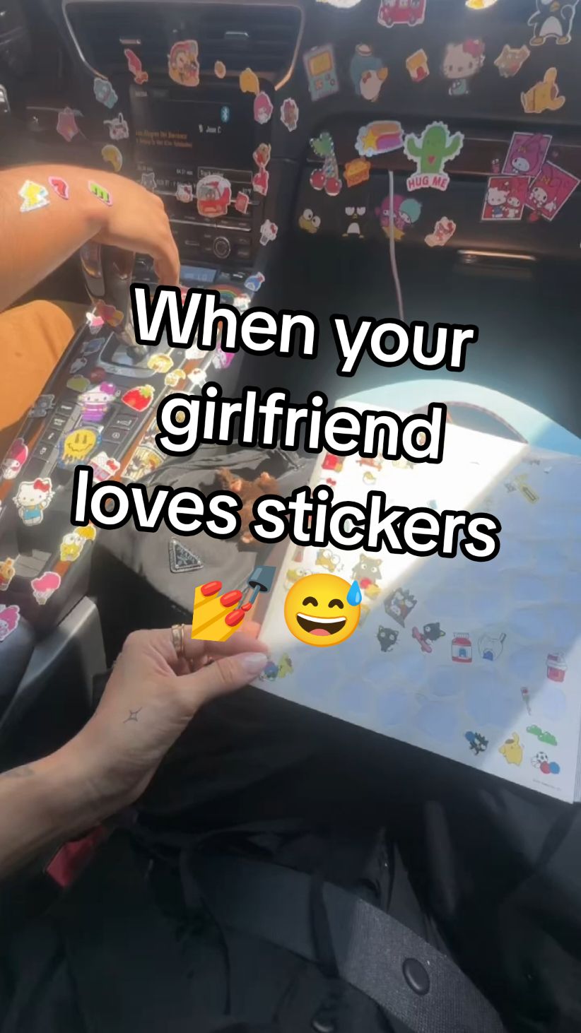 How many stickers is too many? 😅 #stickerlover #stickers 