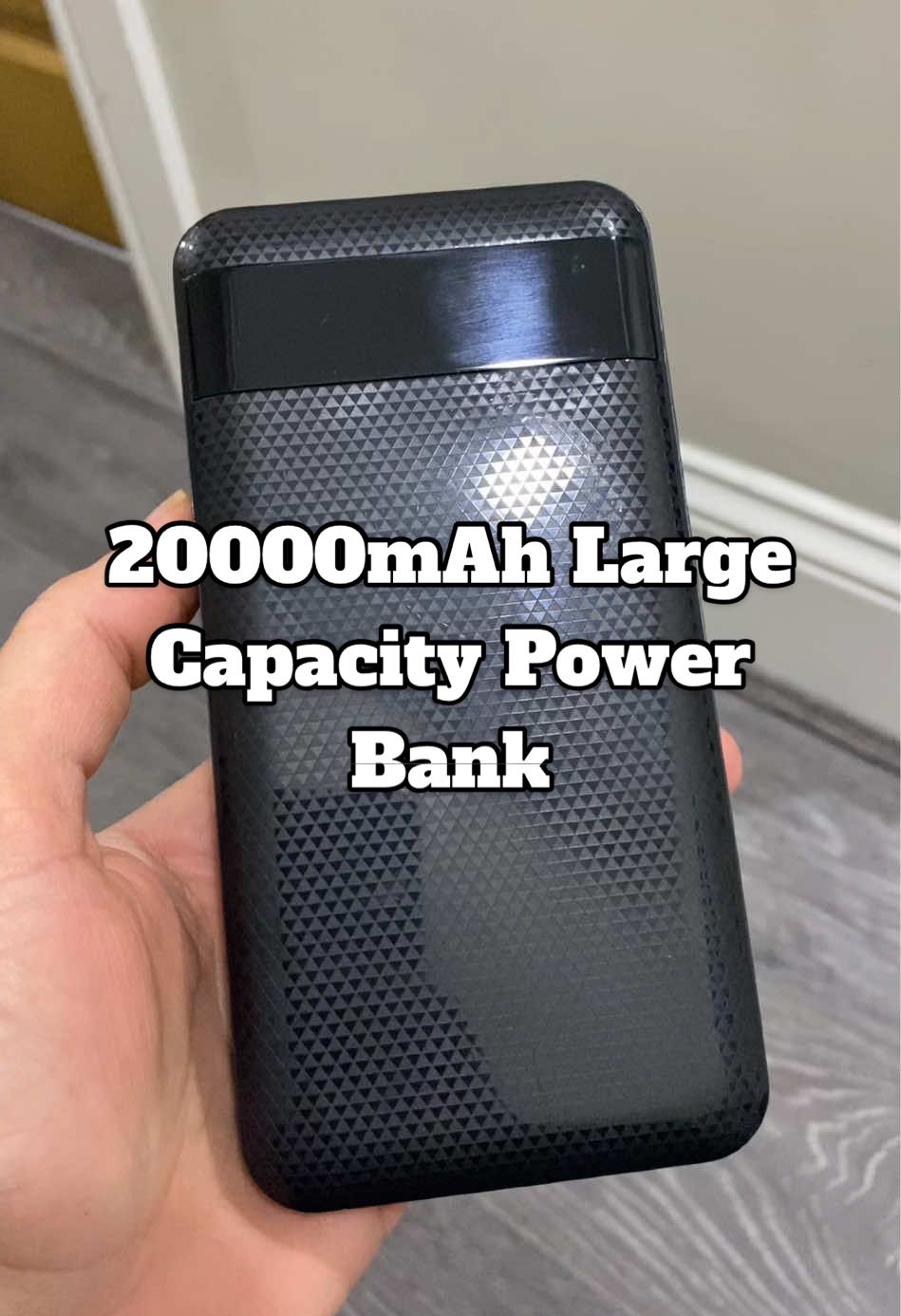 The Most Reliable Power Bank Ever. #bowerbank #largecapacitypowerbank #portablecharger #charging #fouryou #spotlight #fyp #tiktokmademebuyit #musthaveproducts 