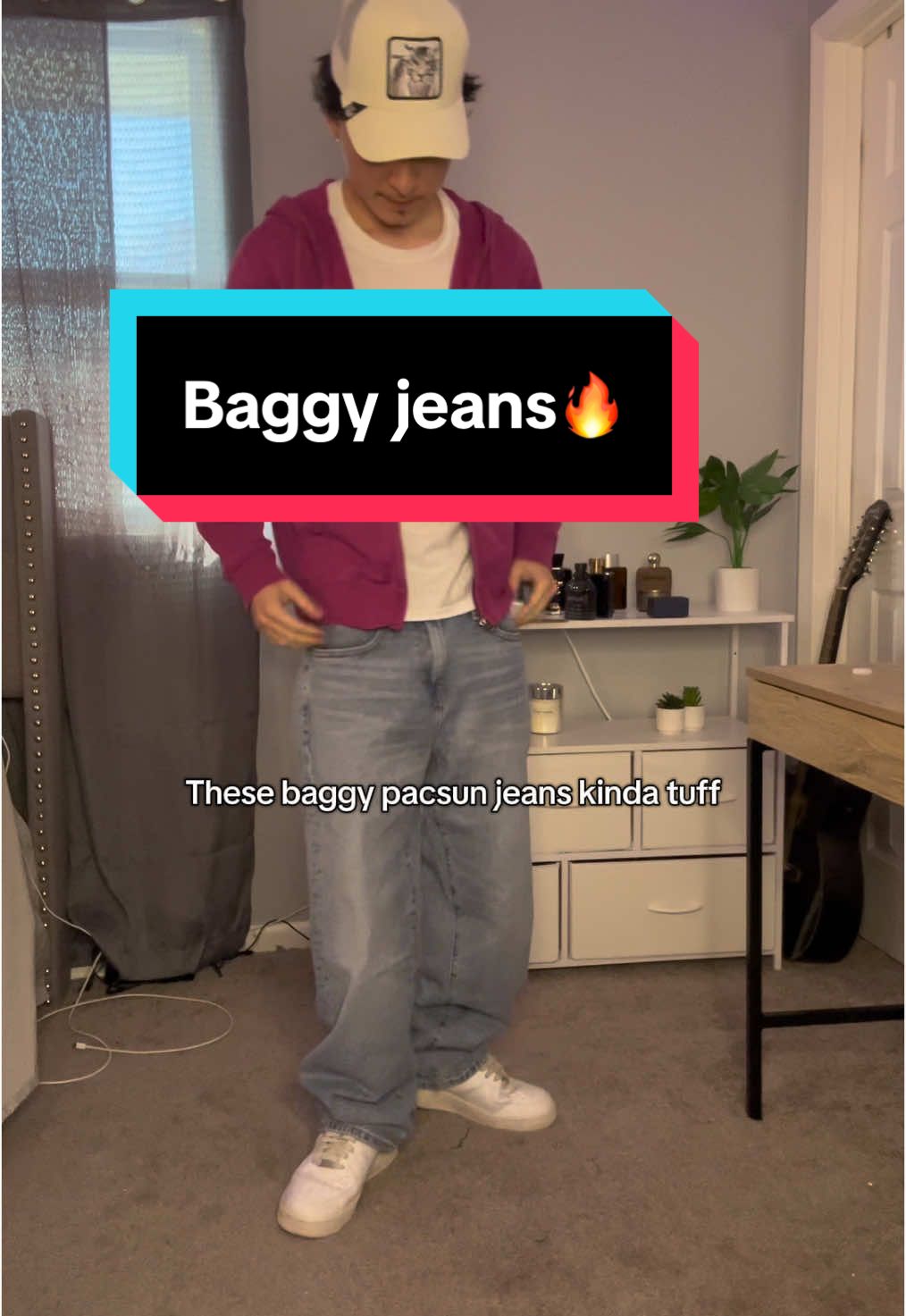 Tuff affordable baggy jeans😮‍💨🔥 this colorway goes w any fit ngl💯 #jeans #mensjeans #baggyjeans #baggypants #baggyclothes #baggyfit #outfitideas #outfitidea #mensoutfitideas #mensfashion #womensfashion #giftideas #giftsforhim #giftsforher #giftideasforhim 