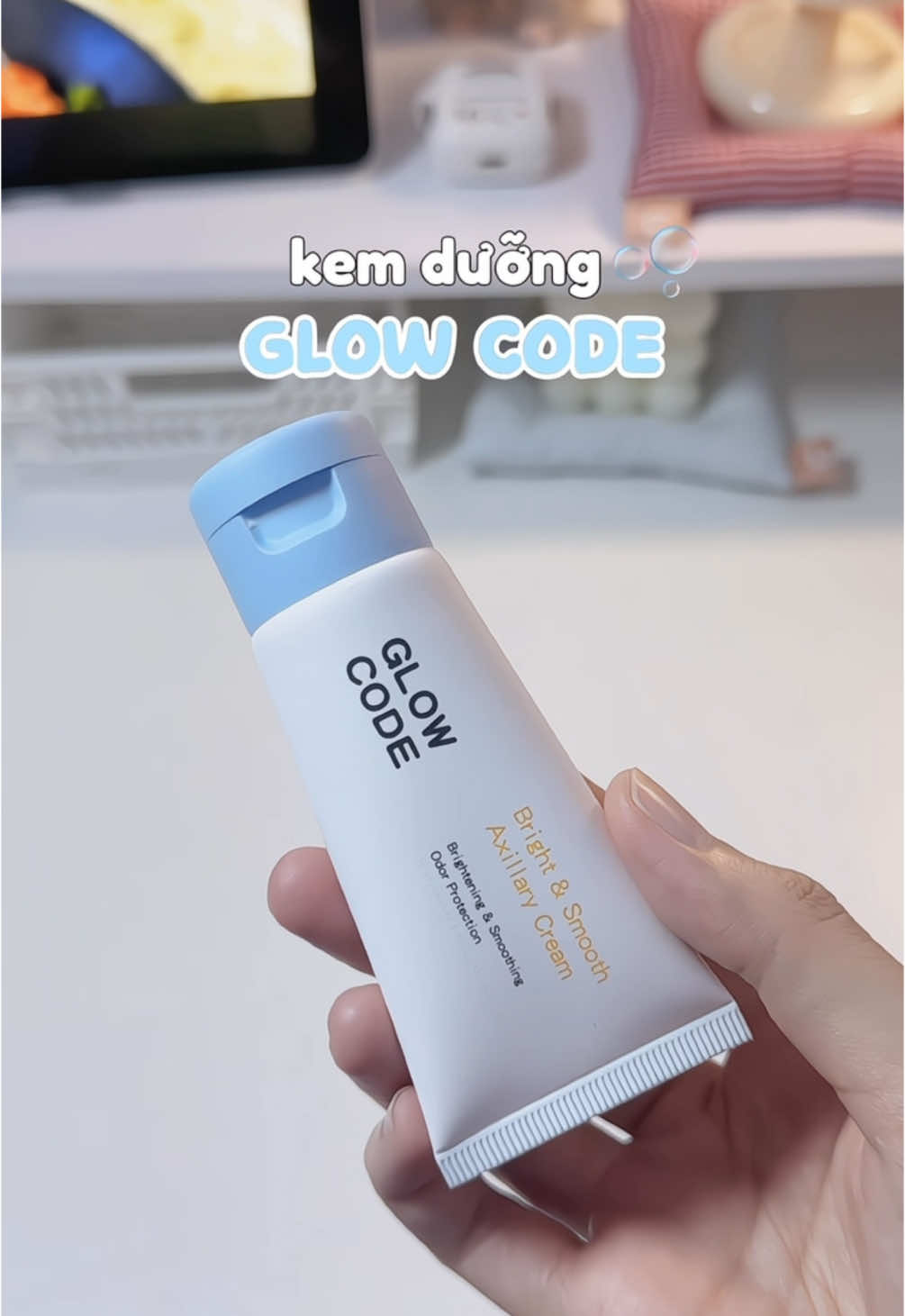 Kem dưỡng tr.ắng vùng n.ách, đầu gối, khuỷu tay 🫧 #kemduong #kemduongtrangnach #kemduongtrangda #glowcode #chamsocda #goclamdep #unboxing #viral #xuhuong #fyp 