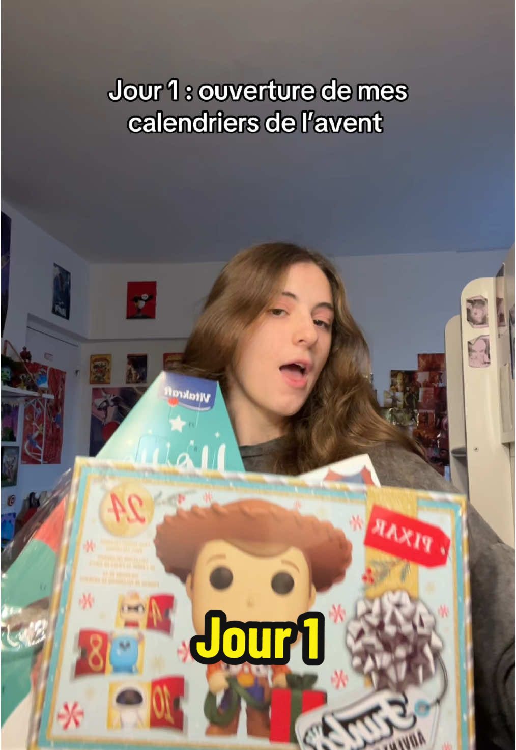 Jour 1 : de l’ouverture de mes calendriers de l’avent !! #anelambdi #calendrierdelavent #disney 