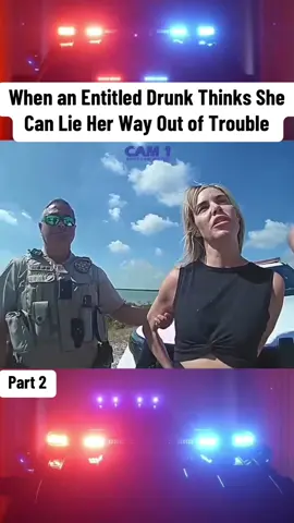 When an Entitled Drunk Thinks She Can Lie Her Way Out of Trouble #cops #police #copsusa🚔🇺🇸 #policeofficer #foryou 
