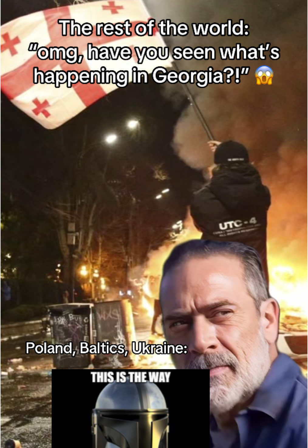 Georgian protests 2023-2024 I’m a simple Eastern European - I see Georgia, I support 🇪🇺👊 #georgiaprotest #georgia🇬🇪 #postsoviet #easterneuropean #sakartvelo 