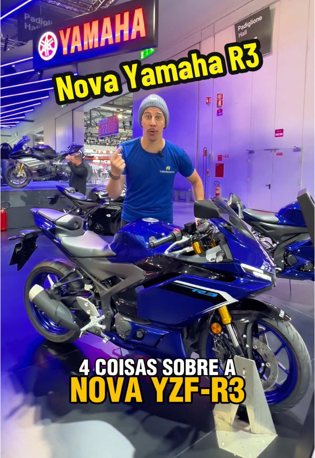 Nova Yamaha R3 2025 ganhou atualizações que deixaram a peuqena moto esportiva da Yamaha ainda mais moderna. Tem novo farol com projetor em LED, lanterna traseira e até novo painel com conectividade. Sera que a nova R3 da Yamaha ficou legal? . . #yamahar3 #yzfr3 #motos #motosesportivas #Motorede 