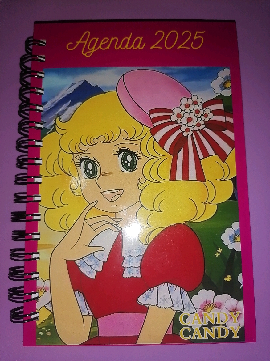 🥰Agenda 2025 Candy Candy💐 Se puede personalizar con tu nombre🤗 #agendaspersonalizadas  #hechoconamor  #candycandyanime  #candycandy #regalospersonalizados 