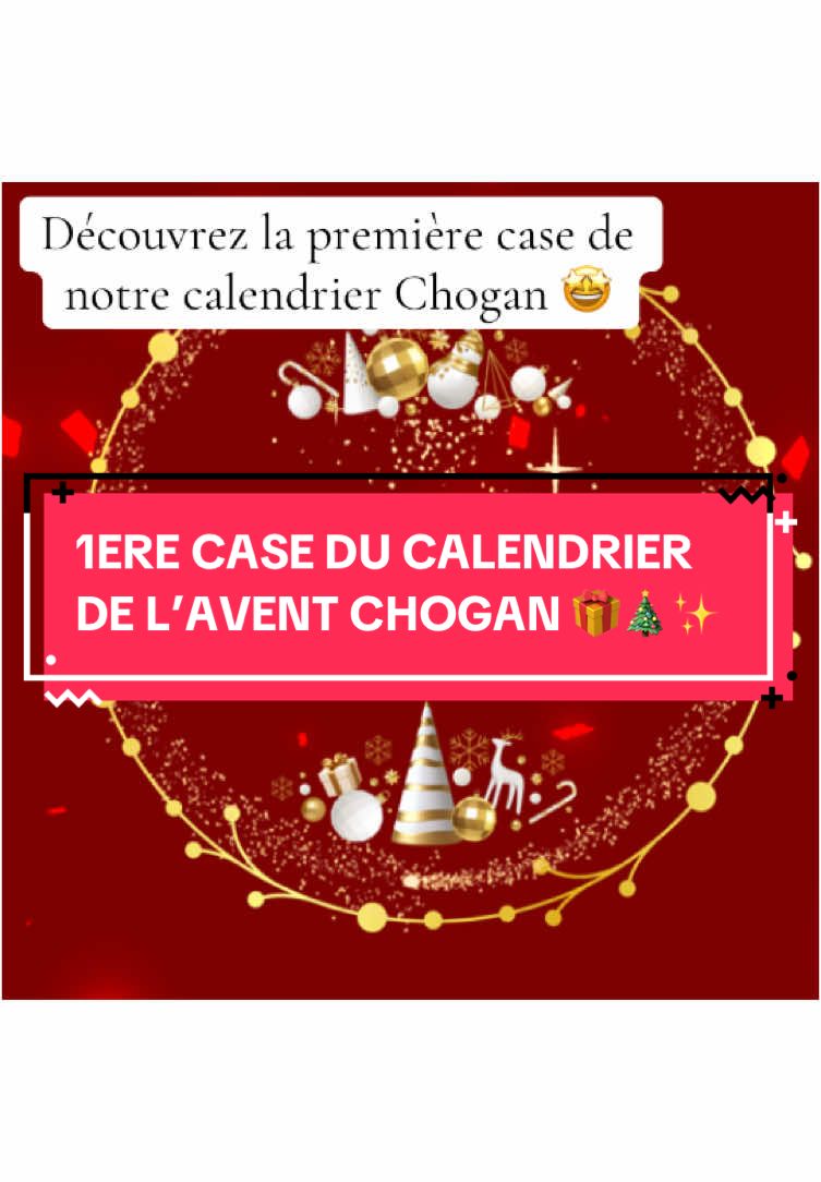 🎄✨ Ouvrez la première case de notre Calendrier de Noël Chogan ! ✨🎄 Pour bien commencer ce mois festif, nous vous offrons une surprise irrésistible : Pour l’achat d’un gel douche parfumé, recevez votre parfum préféré associé en cadeau ! 💖 Transformez votre routine en un véritable moment de plaisir et de douceur. Découvrez des senteurs exquises qui vous accompagneront tout au long de cette saison magique. Ne manquez pas cette offre exclusive, valable seulement aujourd’hui ! 🎁 👉 Contactez moi vite par message privé et laissez-vous envoûter par la magie des fêtes avec Chogan 🎄🎁✨ #calendrierdenoel #offreexclusive #fyp #fypviralシ #choganlovers #cadeauxdenoel #routineparfumée #magiedesfêtes #geldoucheparfumé #parfumoffert #Lifestyle #lifestyleblogger #bonplantiktok #pourtoii #pov 