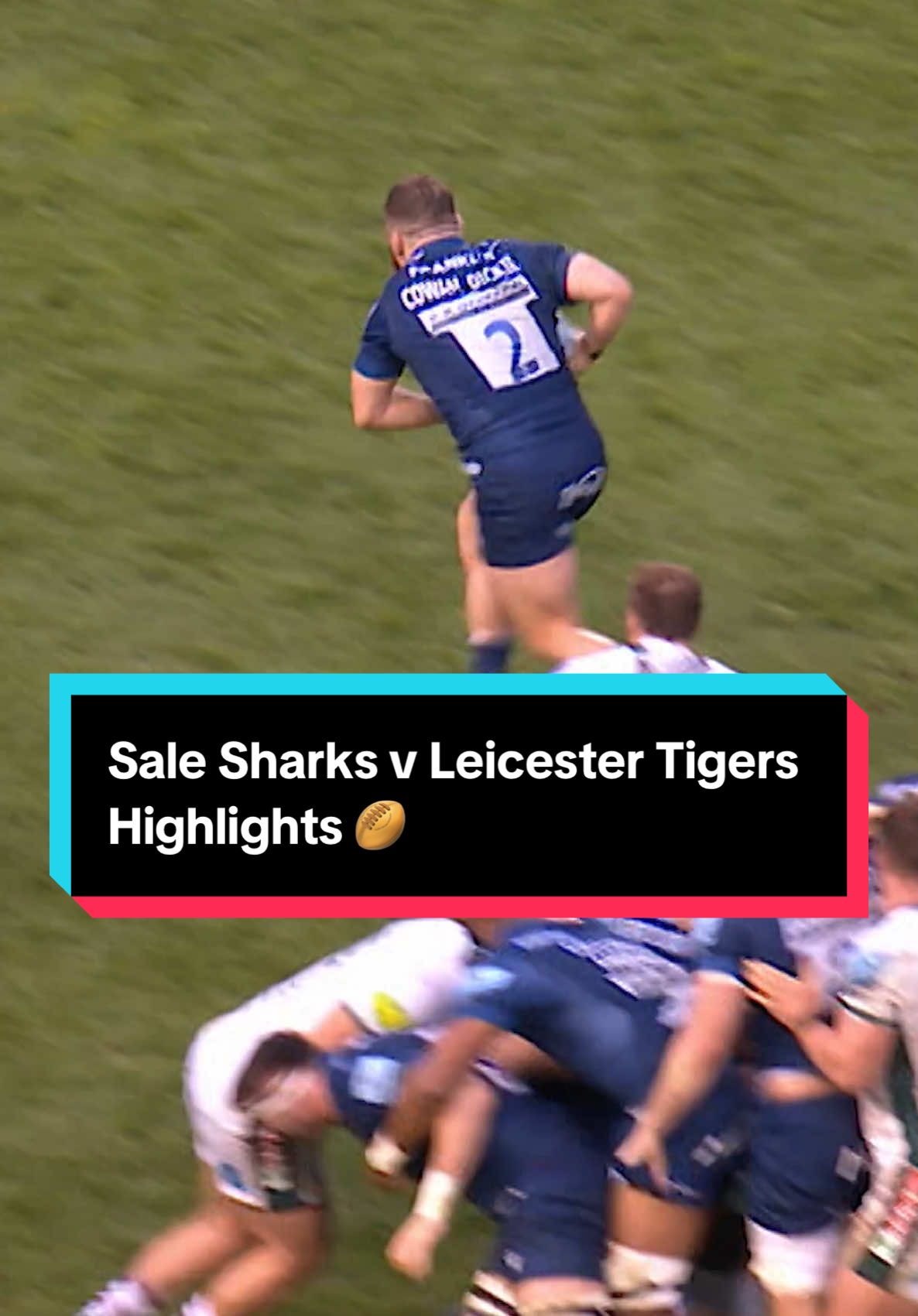 All the highlights from Sale Sharks thrilling win over Leicester Tigers! 👀🏉🔥