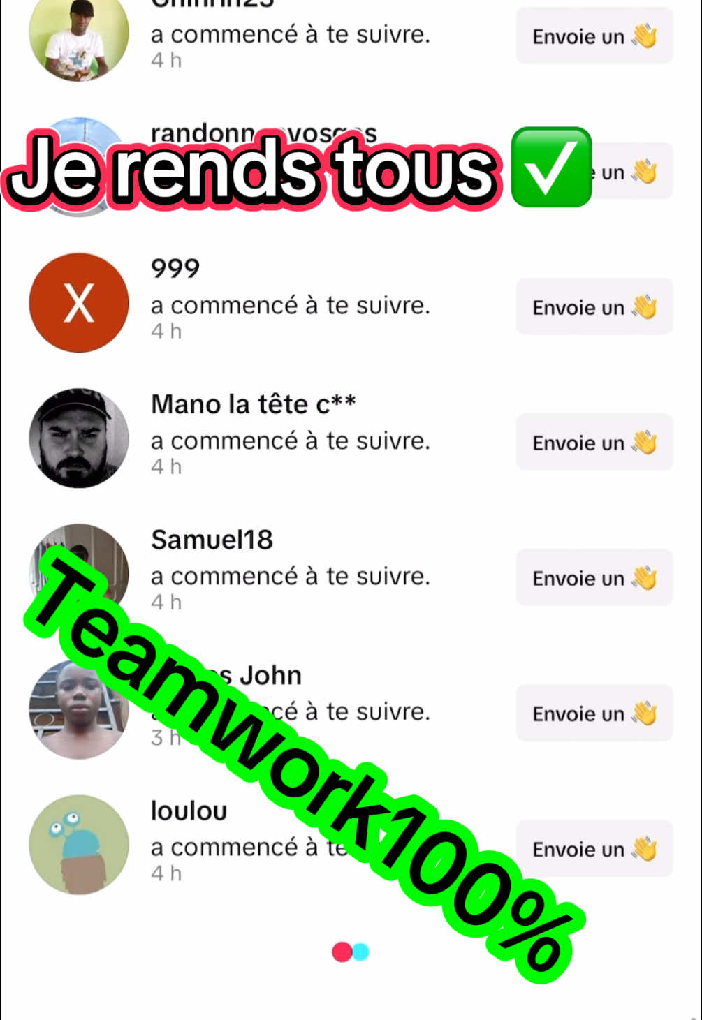 Venez je rends toujours vite ☺️💪🏻🍀✅#teamworkmedia #trend10k #jerends #fyp 