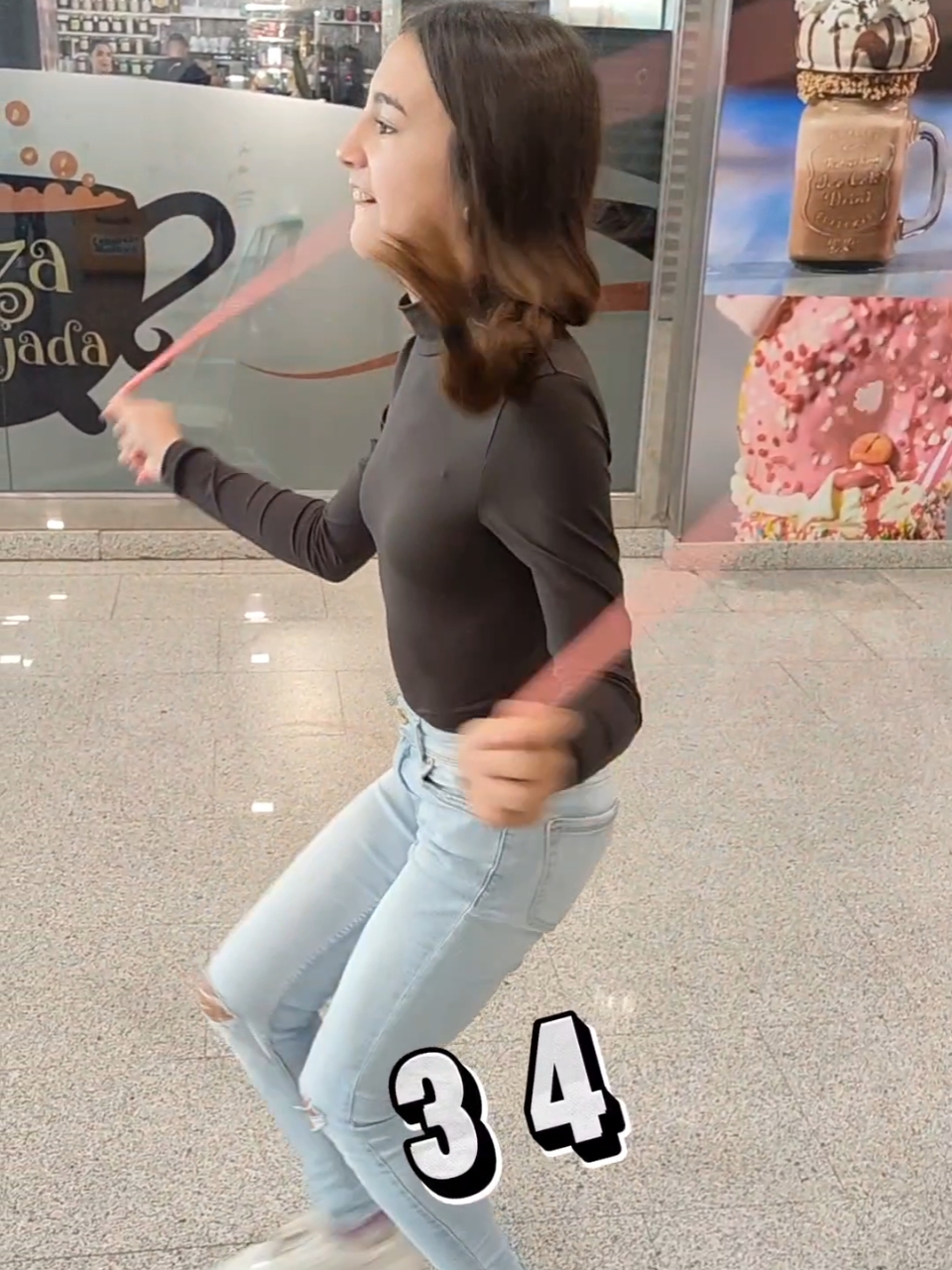 🔥 Hice este RETO CON la cuerda de GIMNASIA RÍTMICA ❤️ 