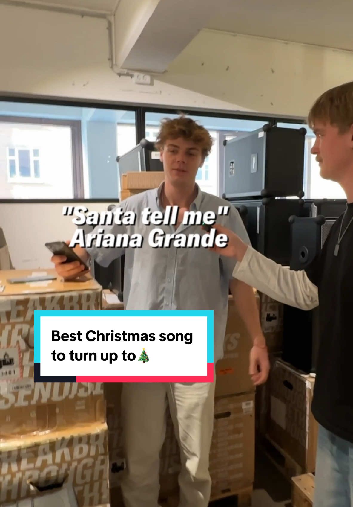 What Christmas song should we turn up to for 24 hours? #SOUNDBOKS #christmassong #lastchristmas 