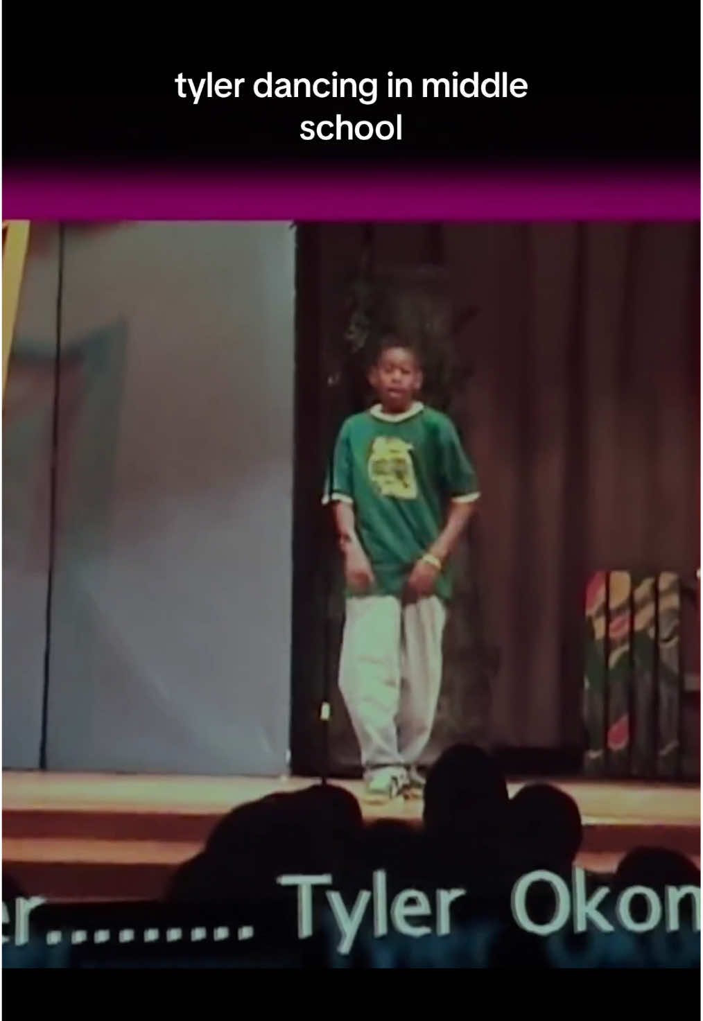 tyler the creator dancing in middle school #tylerthecreator #fyp #foryou #xyzbca #viral #raptok #trending #musictok #foryoupage #hiphop #rap #tylerthecreatormedia #golfwang #surbunnyhop 