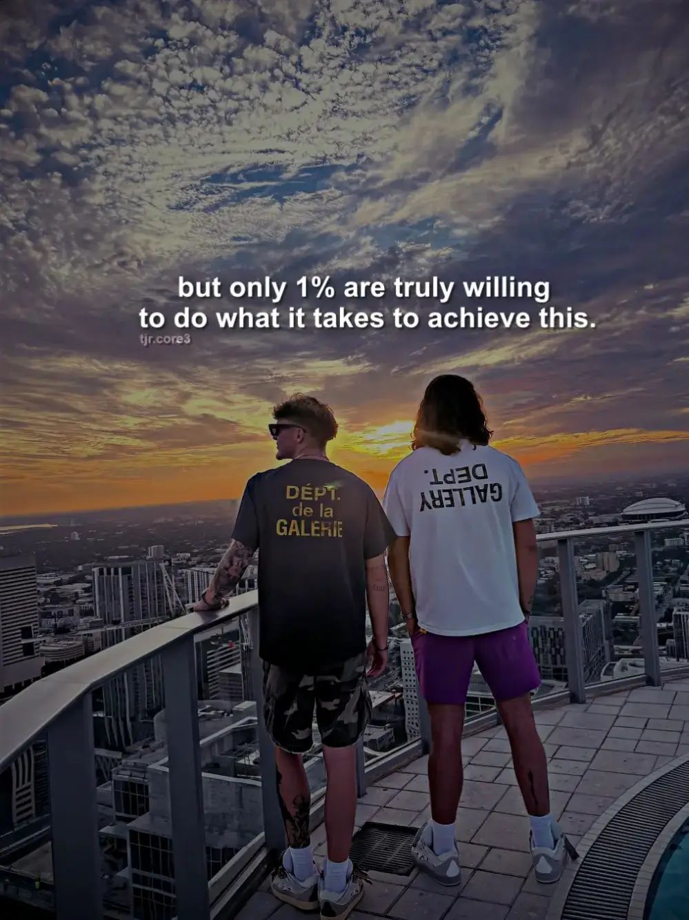 Don't be afraid to continue, to make mistakes, of the time it will take, aim to improve 1% better every single day and trust that one day all this will be worth it. Trust the process, and always be willing to want to grow. @TJR  #tjr #tjrtrades #journey #selfimprovement #financialfreedom #crypto #forextrading #edit 