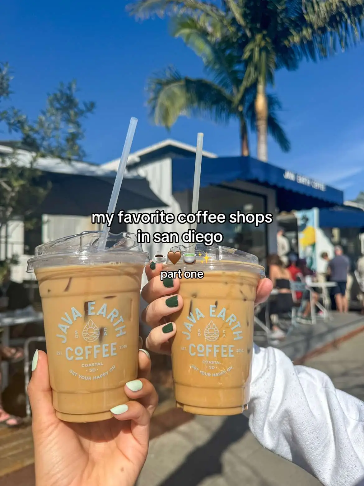 spilling the tea 🤫 or coffee in this case #sdlife #sandiegohiddengems #sandiegocoffeeshop #coffeetok #sandiegofoodie 