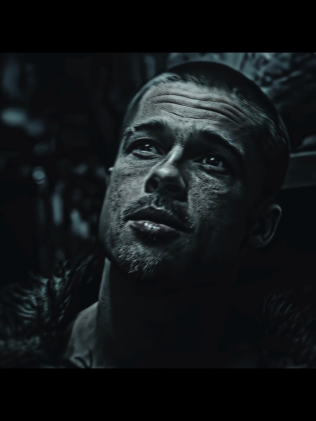 BALD TYLER Brad Pitt scp in my bio #bradpitt #bradpittedit #viral #edit #movie #aftereffects #ae #fightclub #tylerdurden