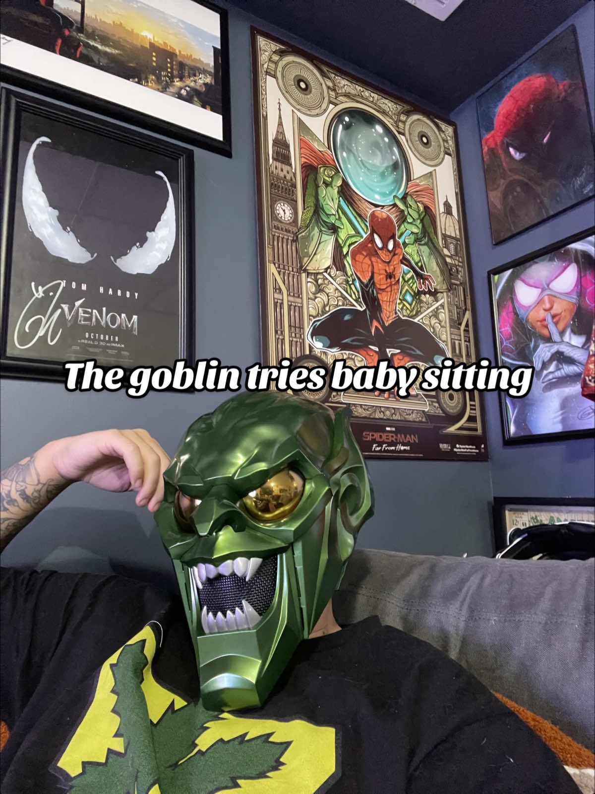 Green Goblin’s approach to parenting: 💥explosive results💥 #marvel #spiderman #comedy #greengoblin #parenting #funny #pov #MarvelHumor #BabysitterFails #VillainMode #ComedyReels