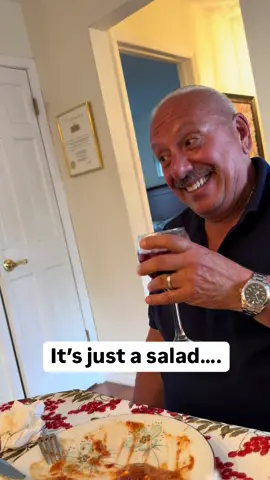 just A SALAD😂 @NickyScarlotta @Joe Scarlotta Sr. 