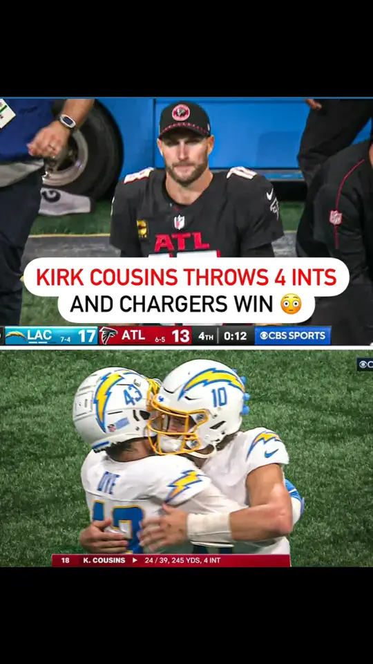 The #Chargers beat the #Falcons without scoring an offensive touchdown 🤯 #nfl #football #parlay 