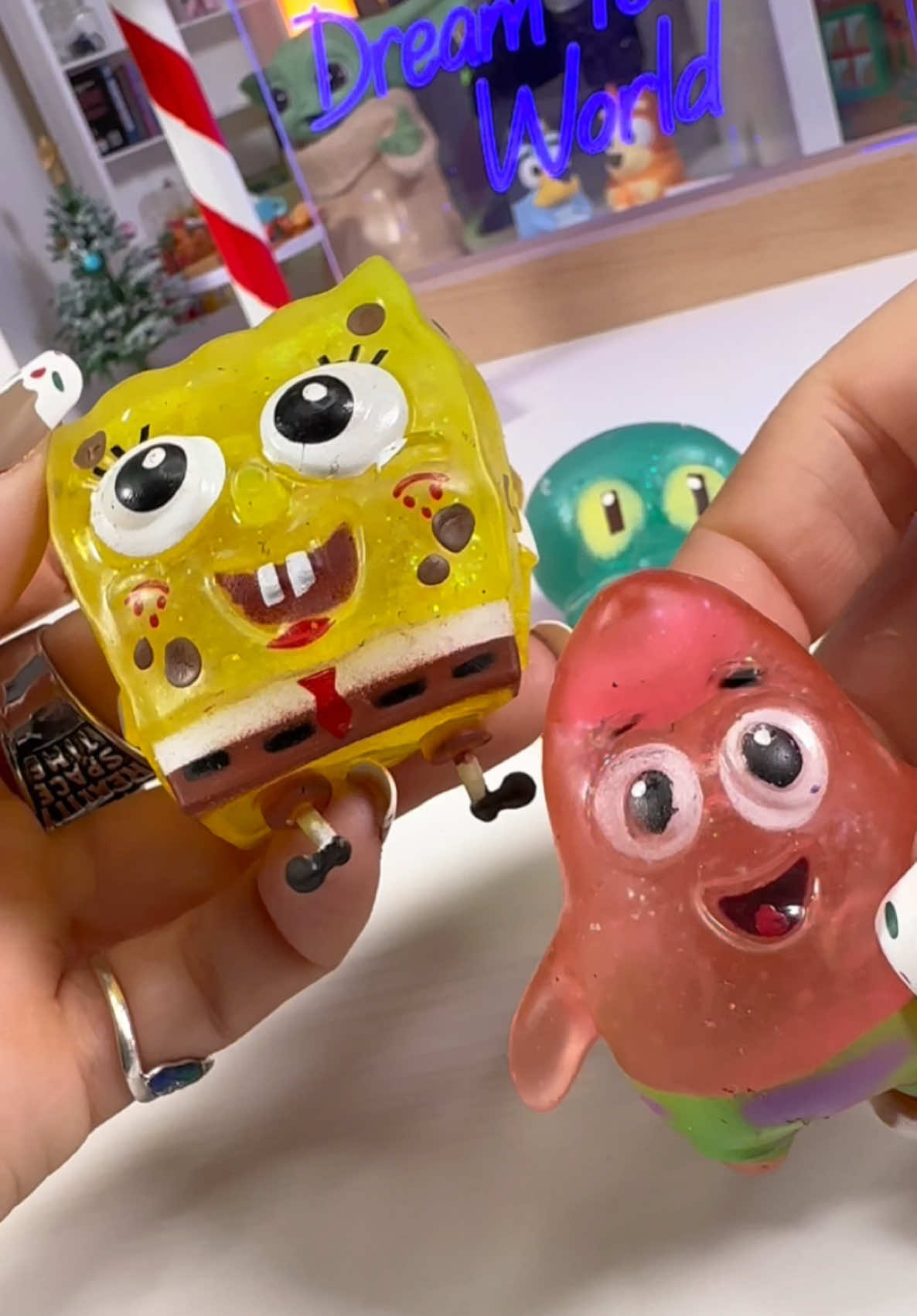 SpongeBob Sensory Squishy Balls #asmr #fivebelow #spongebob 