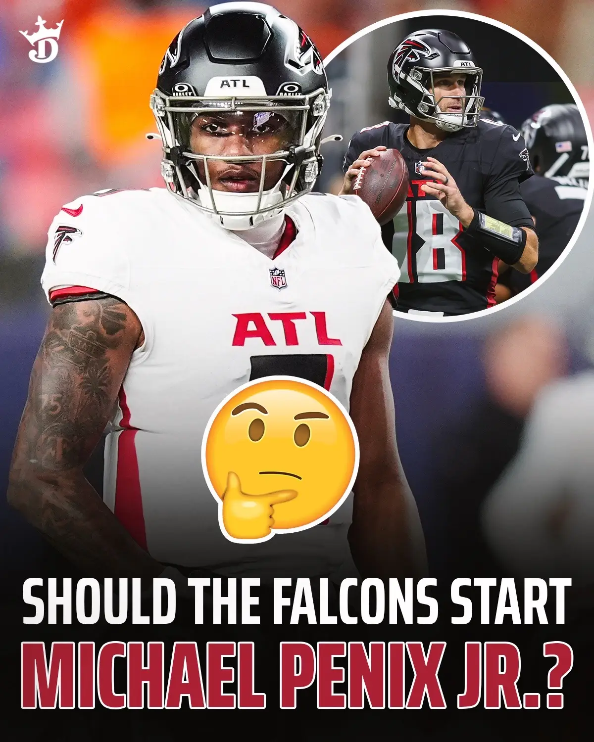 Is it time for the Atlanta Falcons to move to their young QB? 🤔 #nfl #football #nfltiktok #footballtiktok #atlantafalcons #falcons #penixjr #sports #sportstiktok #atlanta #kirkcousins #footballseason #nfcsouth #falconsfootball