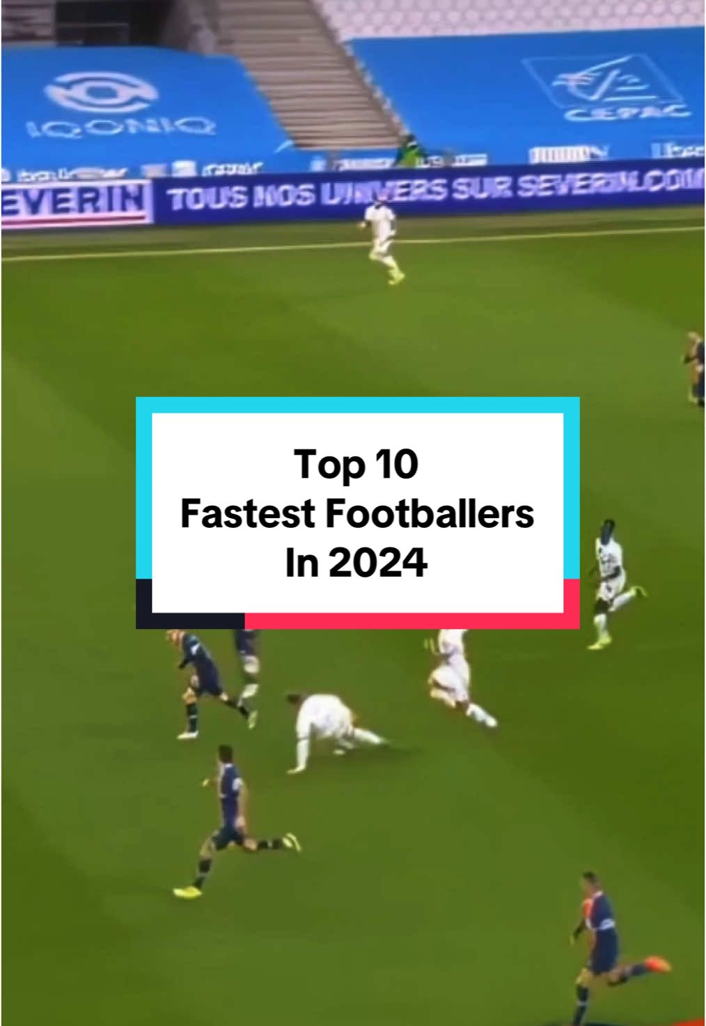 Top 10 Fastest Footballers in 2024! #fastestfootballers #footballl #soccertiktok #fast #foryoupagе 