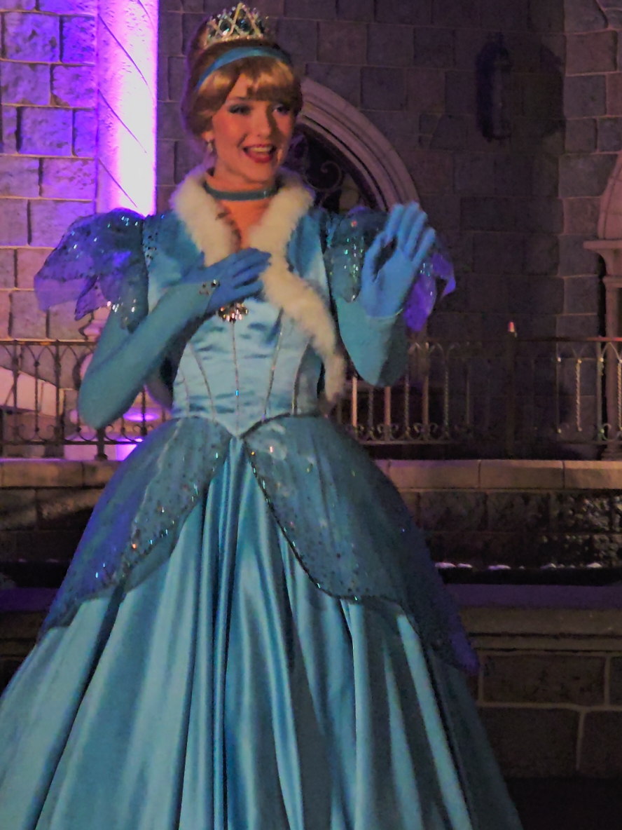 Cendrillon à la soirée pass annuel de Noël 2024 ✨️ #soireepassannuel2024 #soireepassannuel #cendrillon #cinderella #christmasnight #disneylandparis #disney #disneyfan #disneyadult #disneyaddict #passannueldisney #disneylandparispassannuel 