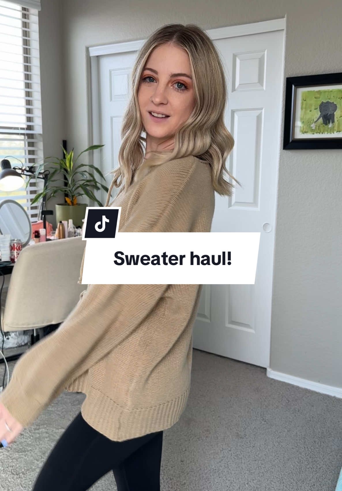 Sweater haul from TikTok Shop! Ft an injury 😂 #TikTokShop #giftsforher #sweaterweather #TikTokShopHaul #tiktokshopcybermonday