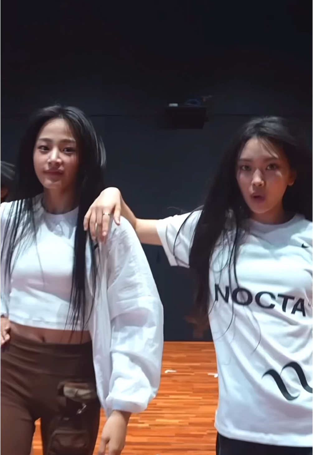 From YouTube NewJeans Official  NewJeans (뉴진스) 'Hype Boy ' Dance Practice Goodbye, 'HYBE Studio'. It's the beginning of a new era.#newjeans #minji #hanni #danielle #haerin #hyein #bunnies #NewJeans_is_Everywhere #NewJeans_never_die 💙🩷💛💚💜💪