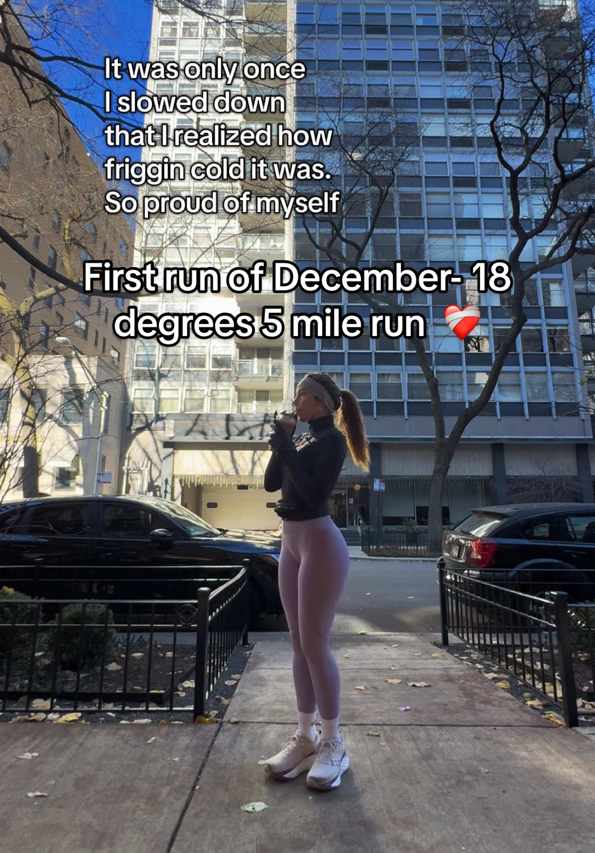 Happy december ❤️‍🩹 hope its good to u 🫰🏼 #mentalhealthmatters #Running 